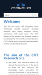 Mobile Screenshot of cvtresearch.com